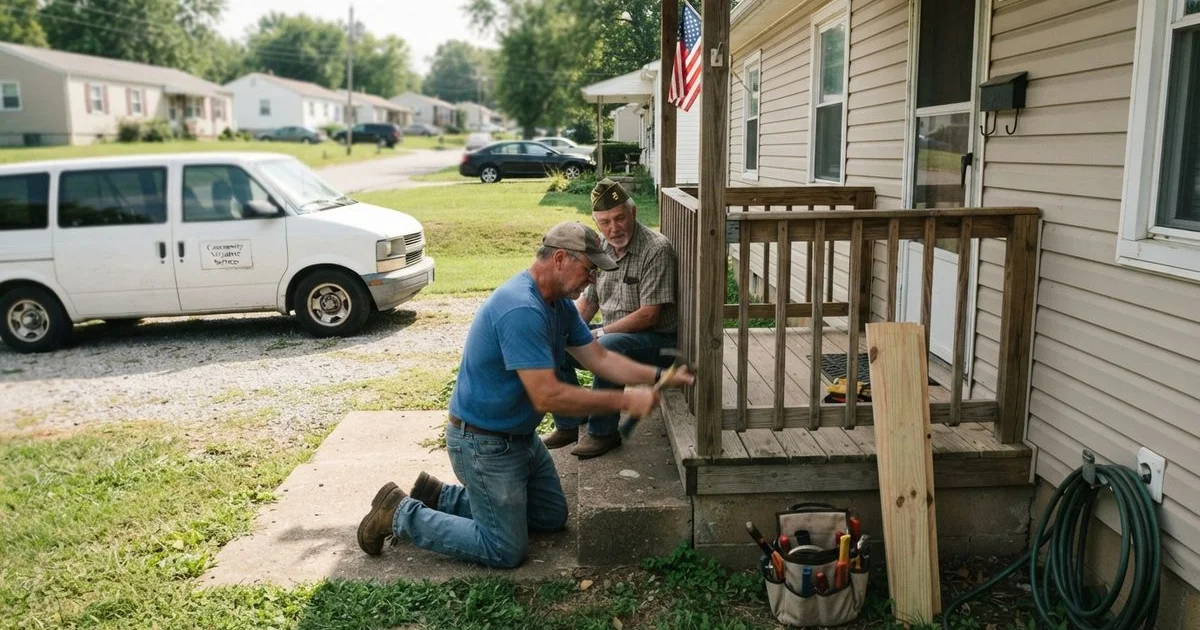 Free and low-cost handyman help for seniors and veterans in Georgia