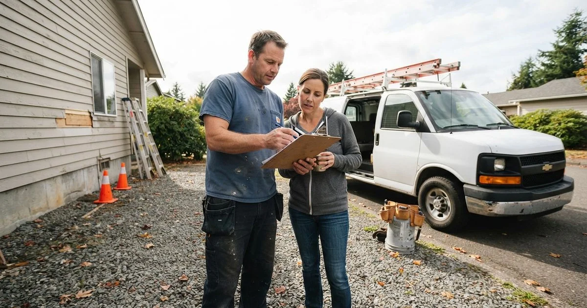 Who is liable if a handyman damages your home in Georgia