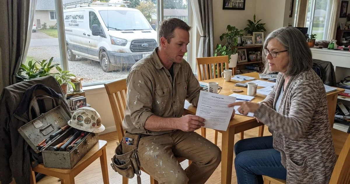 Is handyman work covered by homeowners insurance in Georgia?