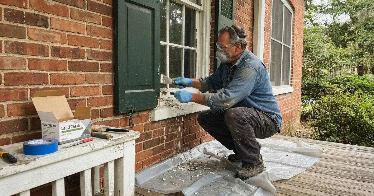 Lead paint and older homes in Georgia: what to know before you paint