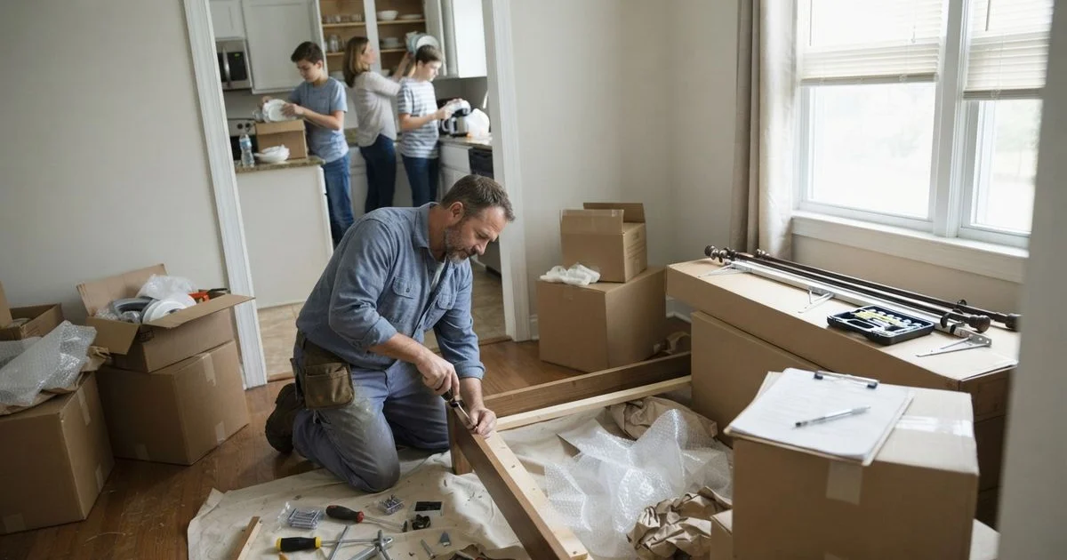 Moving into a new place in Georgia? What a handyman can assemble and mount